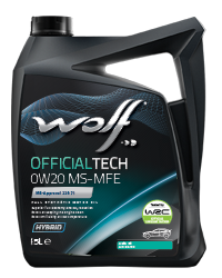 WOLF OFFICIALTECH0W20 MS-MFE
