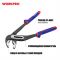Клещи переставные 250мм WP231028 WORKPRO