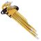 Ключи 6-гранные TORX длинные 9шт в держателе WP222008 WORKPRO