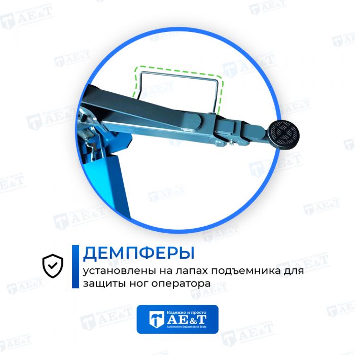 Подъемник двухстоечный T4MU AE&T (380В)