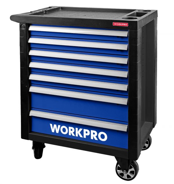 Тележка инструментальная 7 ящиков WP285002 WORKPRO