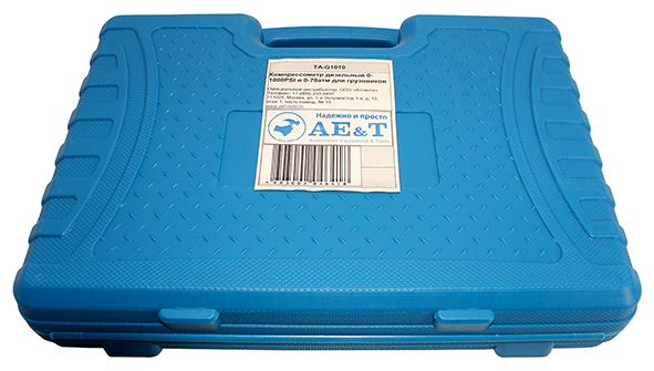 Компрессометр дизельный 0-1000PSI и 0-70атм TA-G1010 AE&T