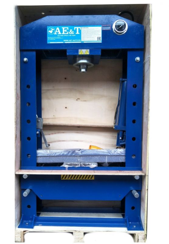 Пресс T612100A AE&T с ручным и пневмоприводом